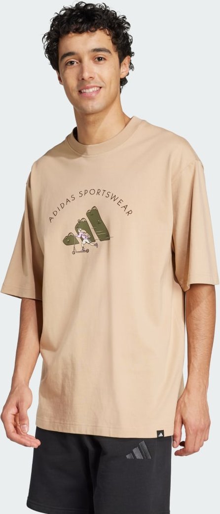 Codes Doodle Scooter Graphic Tee