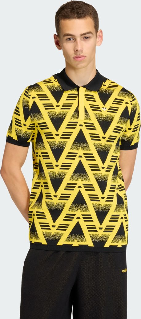 BRUISED BANANA FULLY FASHION KNIT-POLOSHIRT