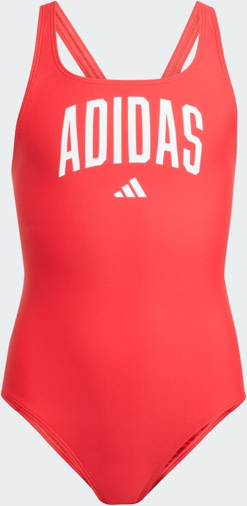 Collegiate Badeanzug mit V-förmigem Rückendesign für Kinder