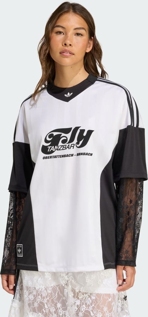 adidas Originals langärmeliges Jersey mit Spitze