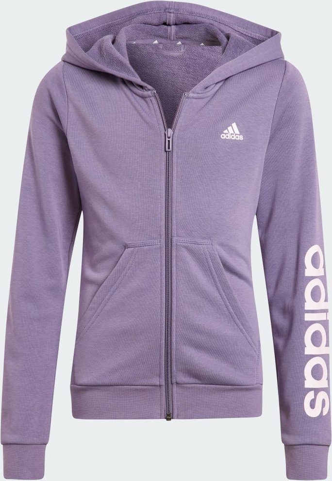 Essentials Linear Logo Kapuzenjacke