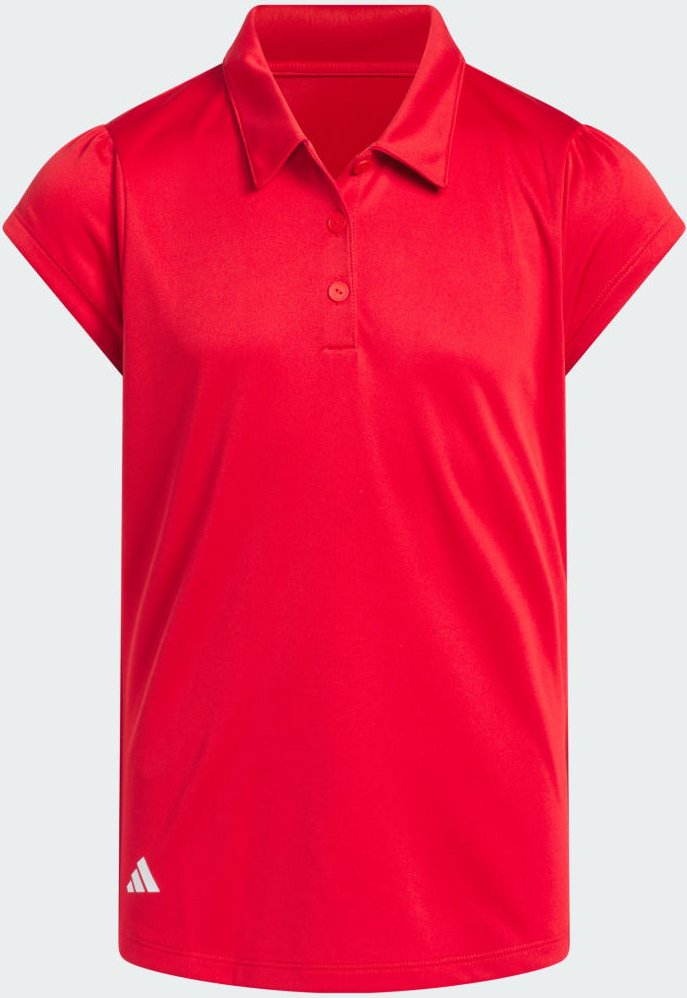 GIRLS PERFORMANCE KURZARM-POLOSHIRT