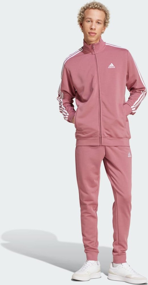 Basic 3-Streifen French Terry Trainingsanzug