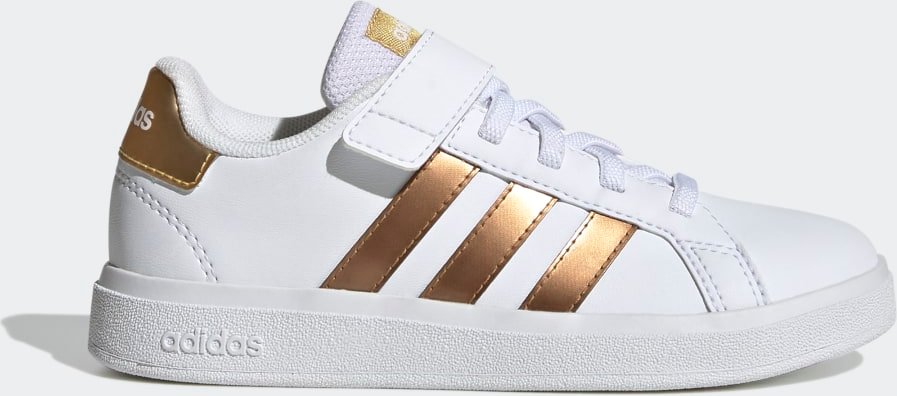 Grand Court Sustainable Lifestyle Court Elastic Lace and Top Strap Schuh