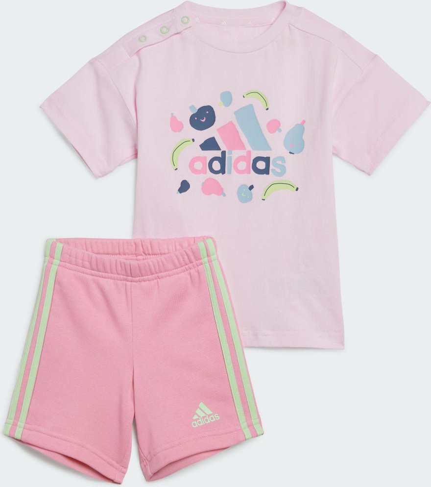 Essentials Allover Print Kids T-Shirt Set