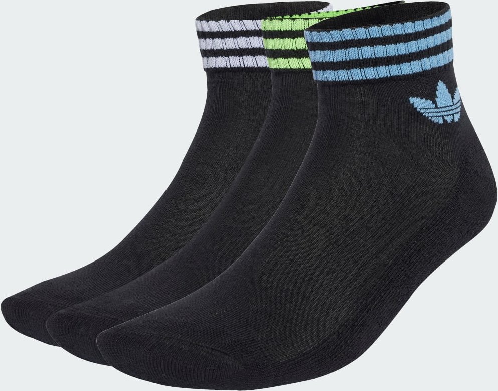 3-Streifen Ankle Socken, 3 Paar