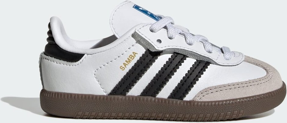 Thumbnail - Samba OG Kids Schuhe, Komfortverschluss, elastische Schnürsenkel