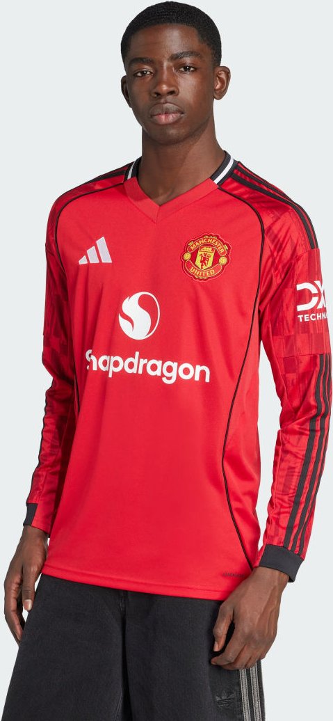 Manchester United 25/26 Long Sleeve Heimtrikot