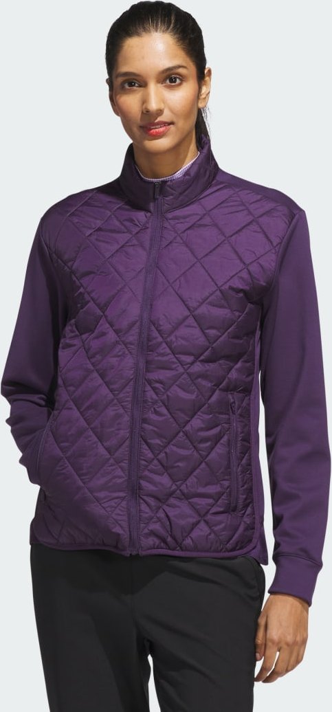 Ultimate365 Quilted Jacke, durchgehender Reißverschluss