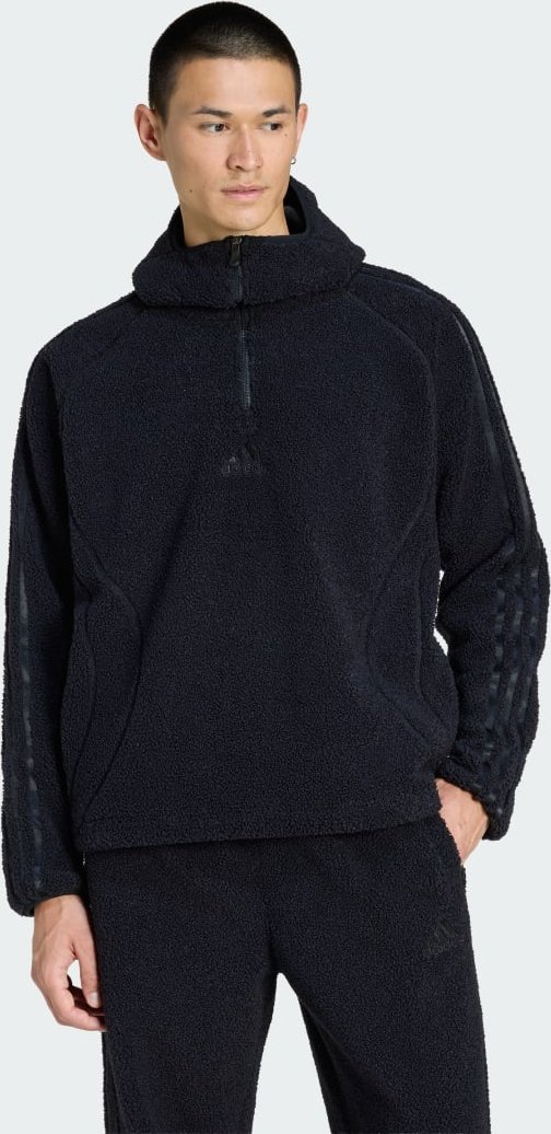 BORG FLEECE TEAMGEIST 1/4 ZIP HOODIE