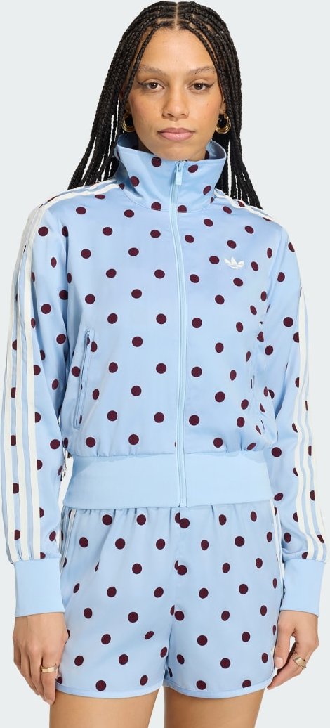 Thumbnail - SATIN POLKA-DOTS TT Track Top