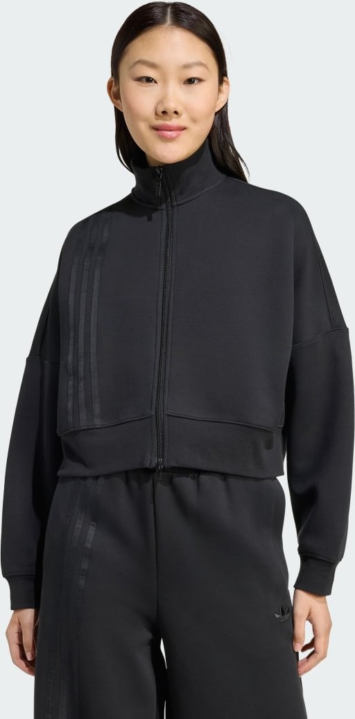 Off Placed 3-Streifen Zip Up