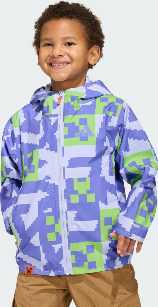 Adidas Minecraft Terrex 2 Layer Climaproof Regenjacke