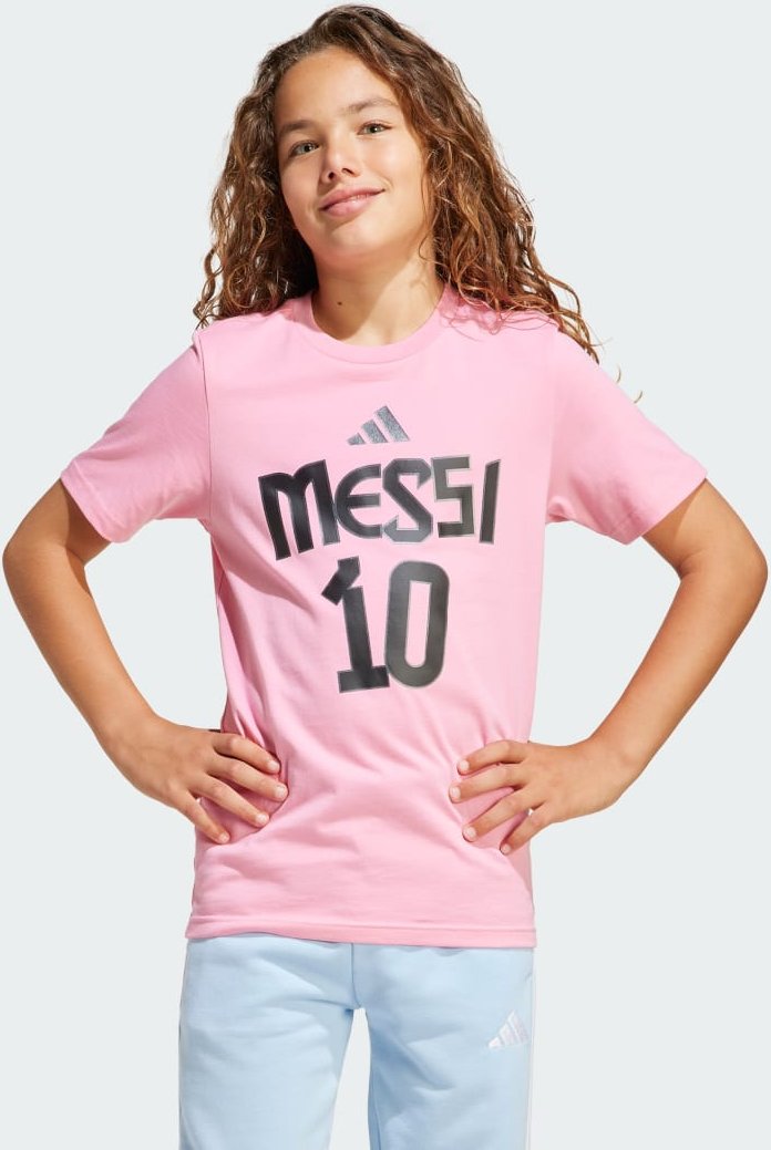 Messi Name and Number Graphic Kids T-Shirt