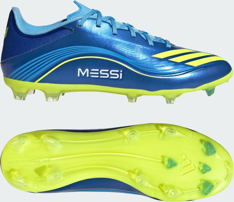 F50 Messi League Fußballschuh, feste/gemischte Böden