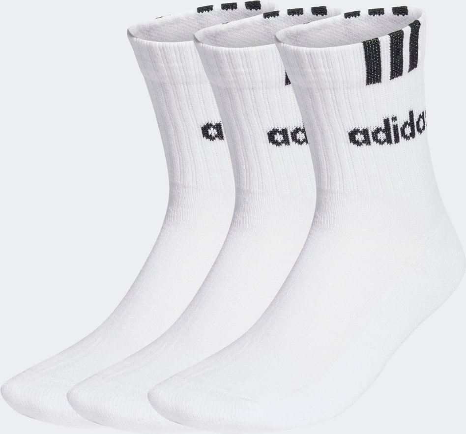 Thumbnail - 3-Streifen Linear Half-Crew Cushioned Socken, 3 Paar