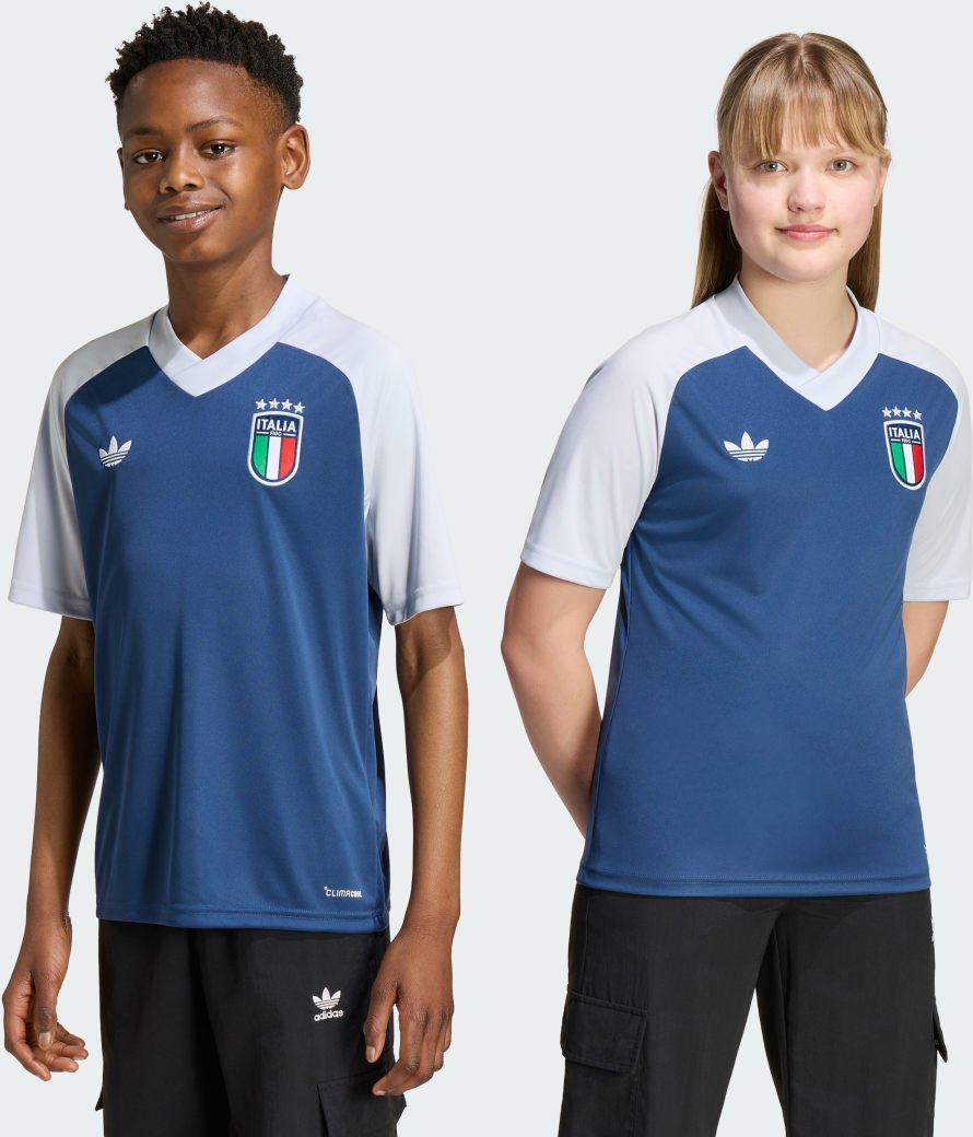 Italien 26 Kids Pre-Match Auswärtstrikot