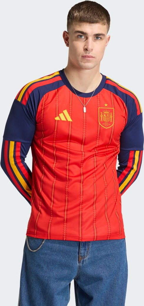 Spanien 26 Langärmeliges Heimtrikot