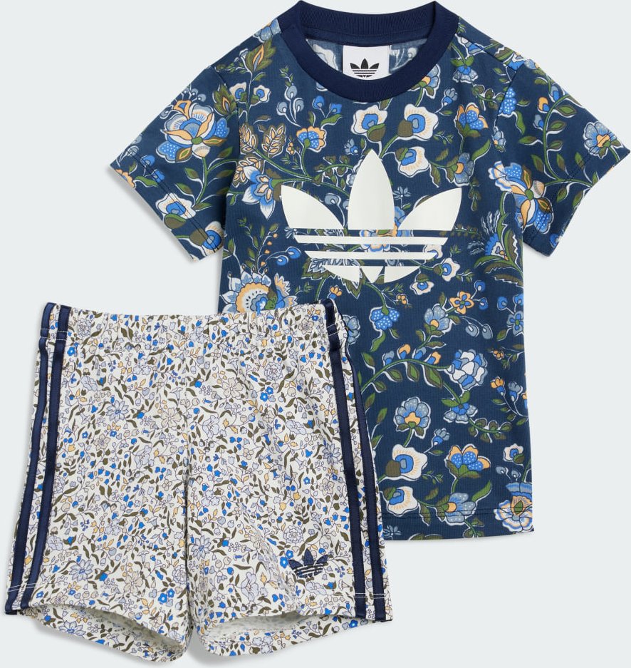 adidas Originals x Liberty London Kids Short T-Shirt Set