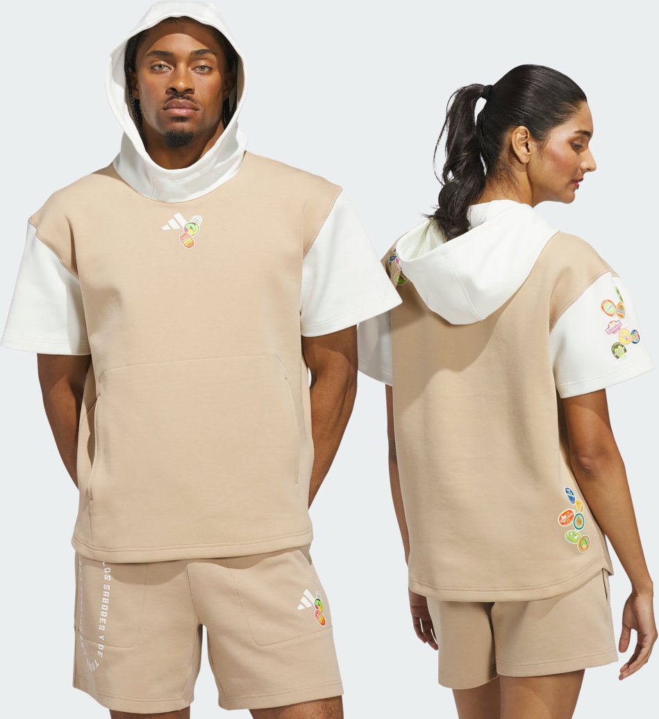 Hispanic Heritage Kurzärmelige Kapuzenjacke (Genderneutral)