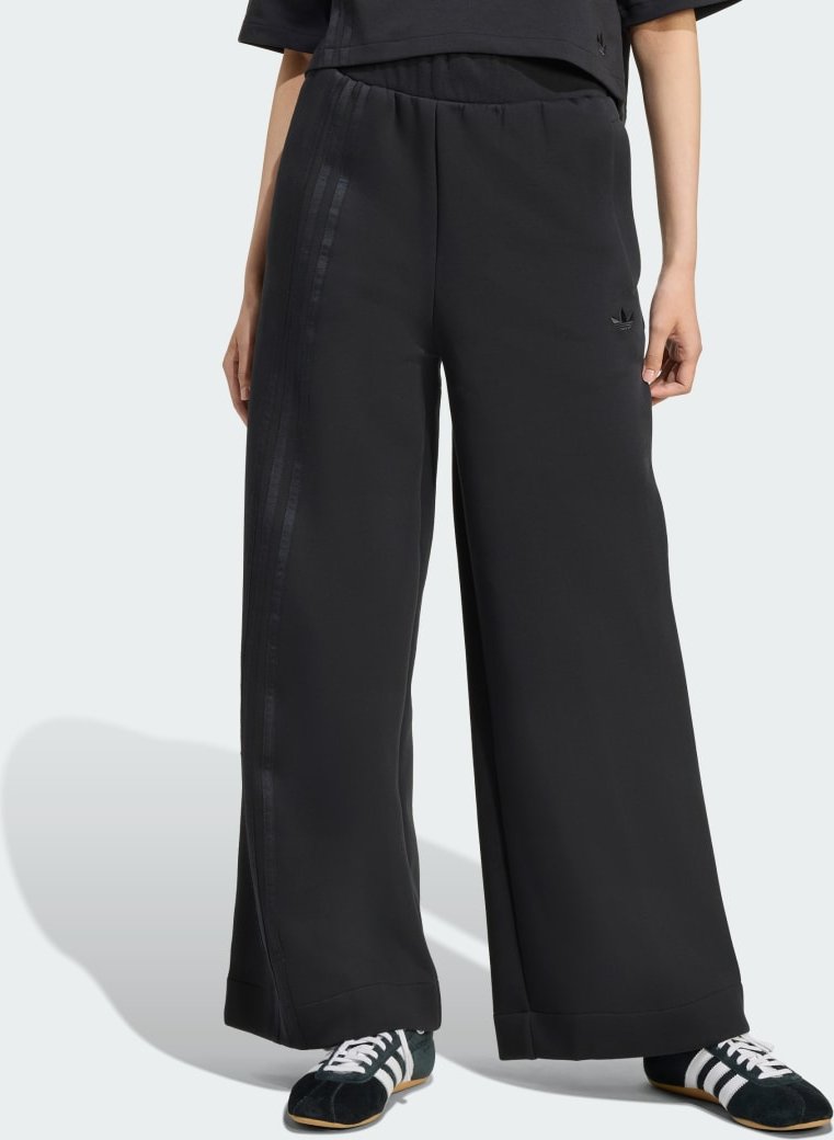 Off Placed 3-Streifen weite Hose