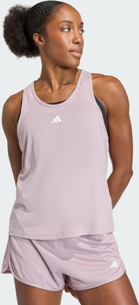 Train Essentials Minimal Branding Racerback Tanktop