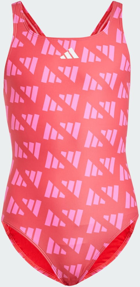 Logo Graphic V-Back Kids Badeanzug