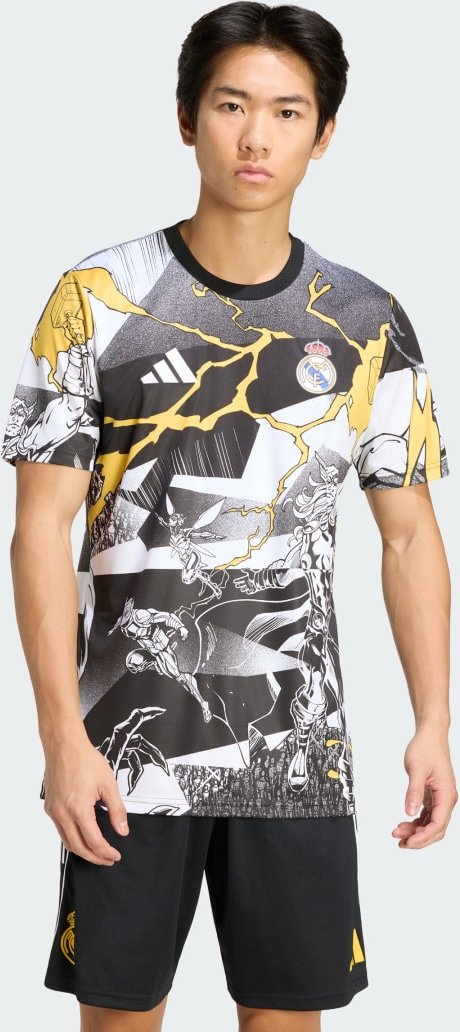 Thumbnail - adidas Real Madrid Avengers 25/26 Pre-Match Shirt