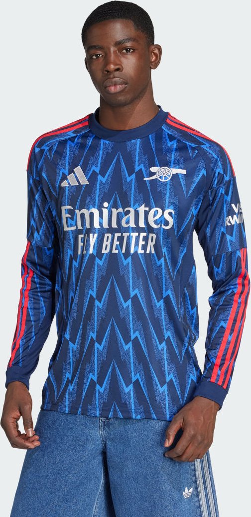 Thumbnail - FC Arsenal 25/26 Long Sleeve Auswärtstrikot