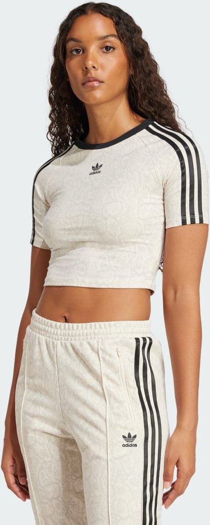 Snakeskin 3-Streifen Baby T-Shirt