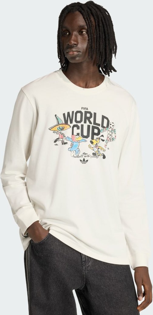 FIFA Fussball-Weltmeisterschaft 26™ Maskottchen T-Shirt, langärmlig