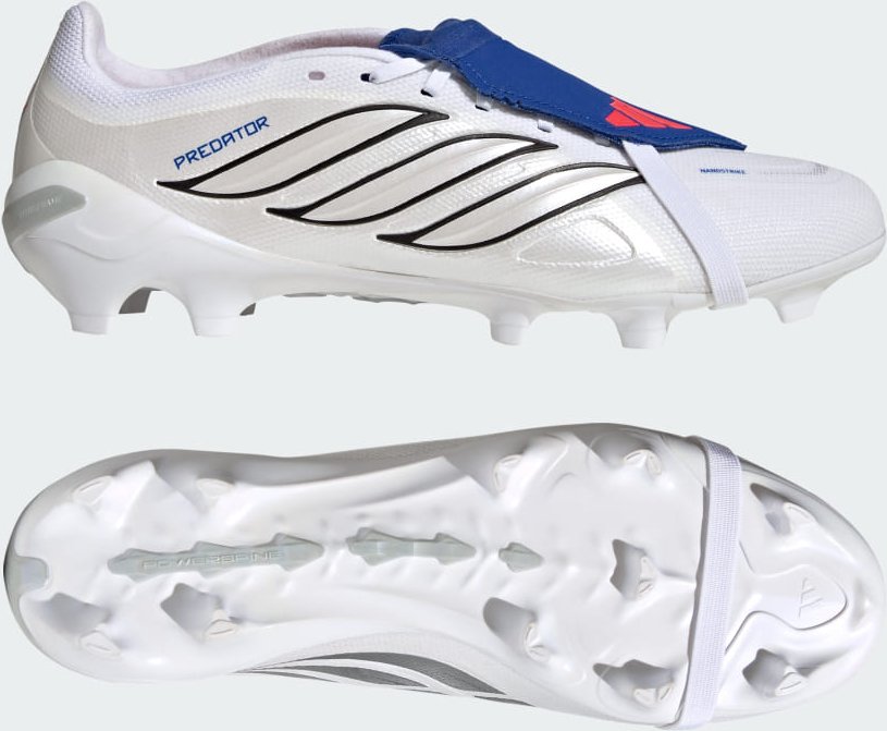 Predator League Fußballschuh mit umschlagbarer Zunge für feste Böden