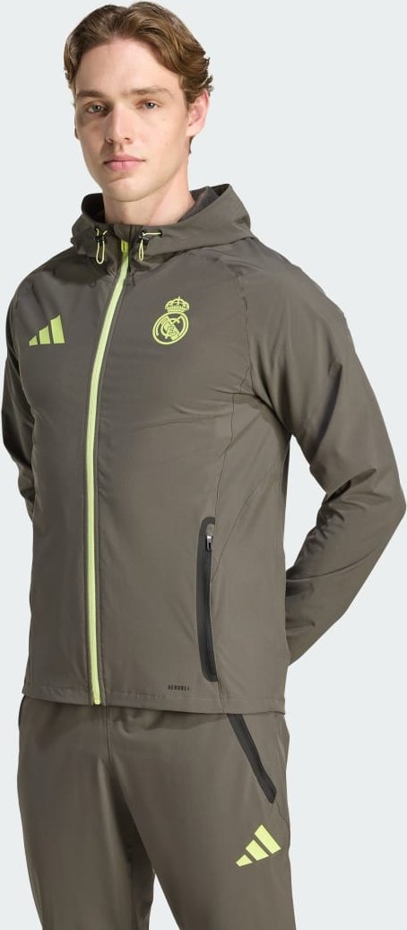 Real Madrid Tiro 25 Competition Vis Tech Travel Jacke