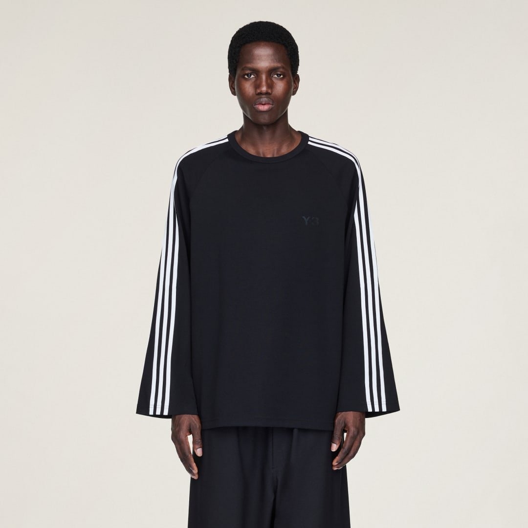 Thumbnail - Y-3 3-Streifen Longsleeve
