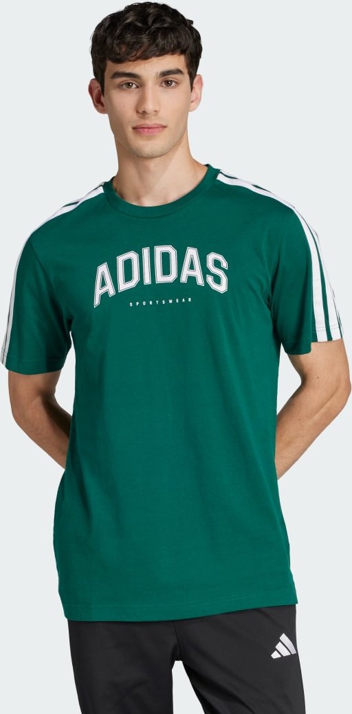 Codes Collegiate Linear Graphic T-Shirt