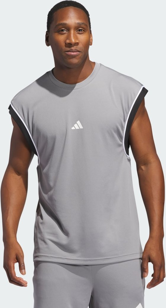 Thumbnail - adidas Basketball All-World Sleeveless Tanktop