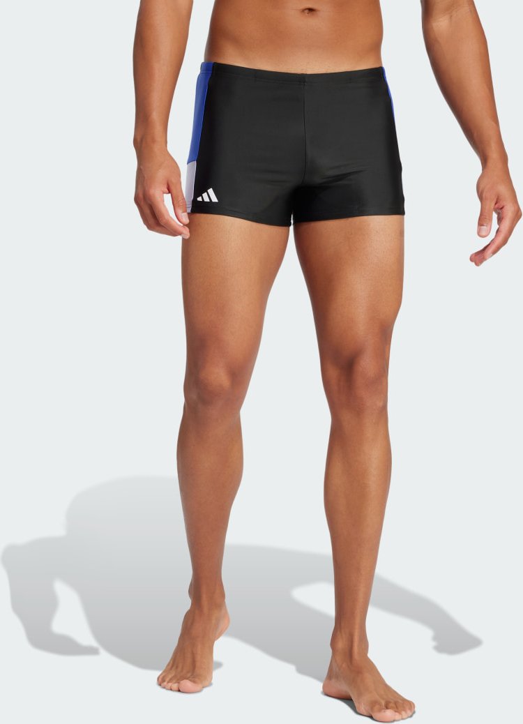 Colorblock Swim Boxer-Badehose