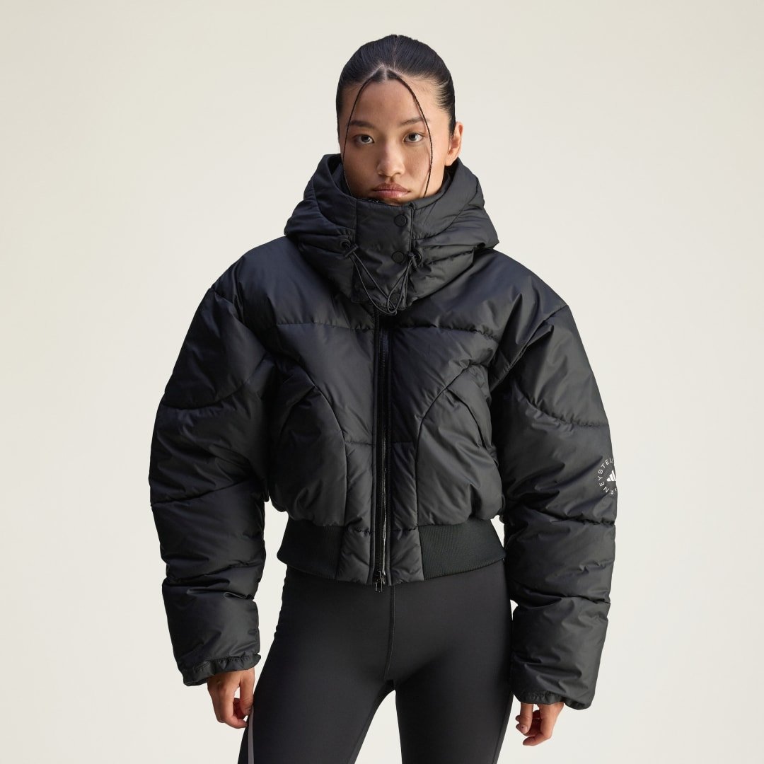 adidas by Stella McCartney Cropped Padded Winter Jacket