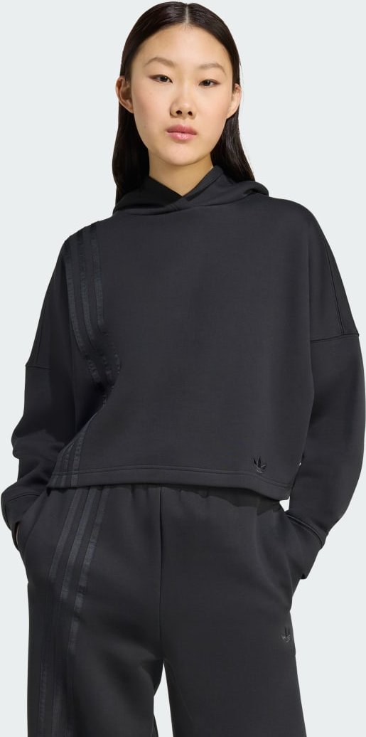 Off Placed 3-Streifen Hoodie