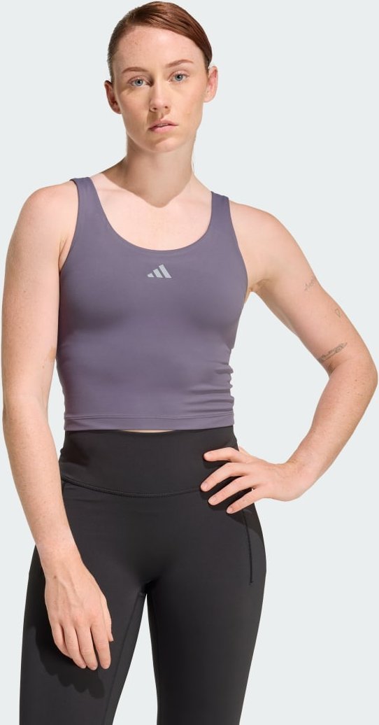 3-Streifen Studio All Me Tanktop, leicht stützend