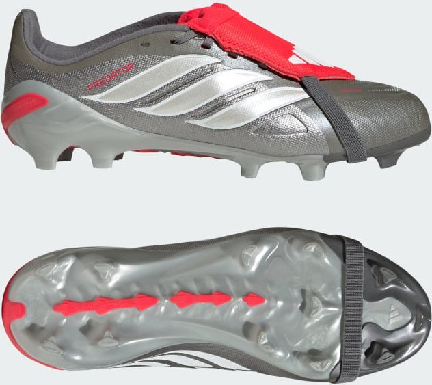 Thumbnail - PREDATOR LEAGUE Fold-Over Tongue Firm Ground Kids Fußballschuh
