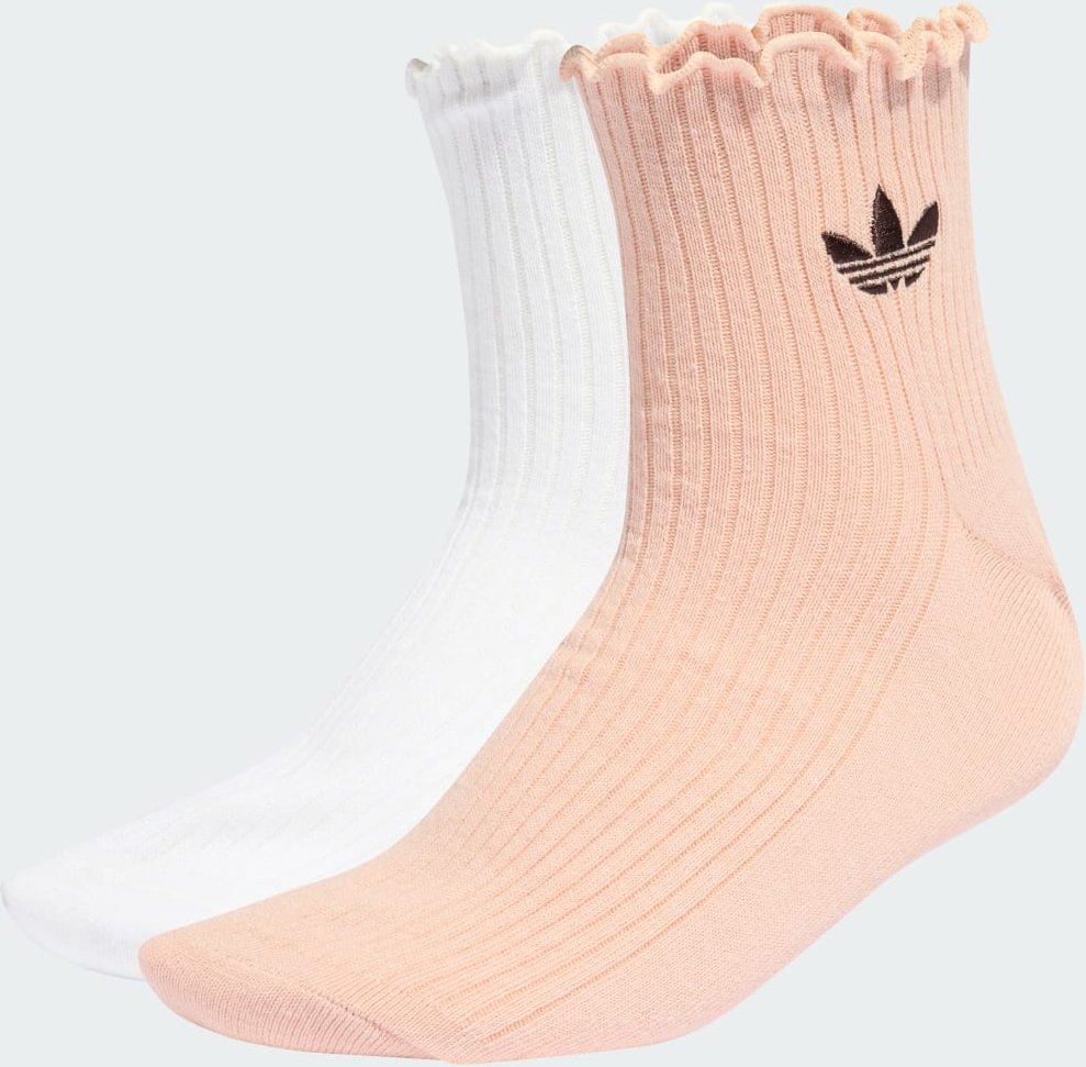 Thumbnail - RUFFLE QUARTER SOCKEN