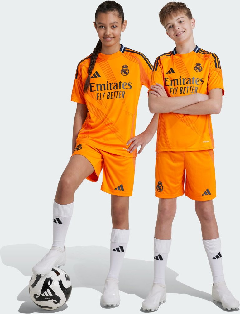 Real Madrid 24/25 Kids Auswärtsausrüstung
