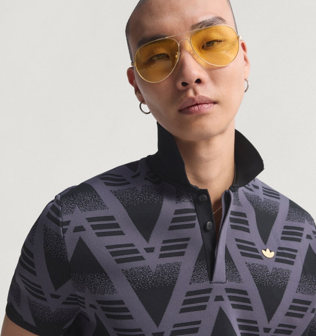 BRUISED BANANA FULLY FASHION KNIT-POLOSHIRT