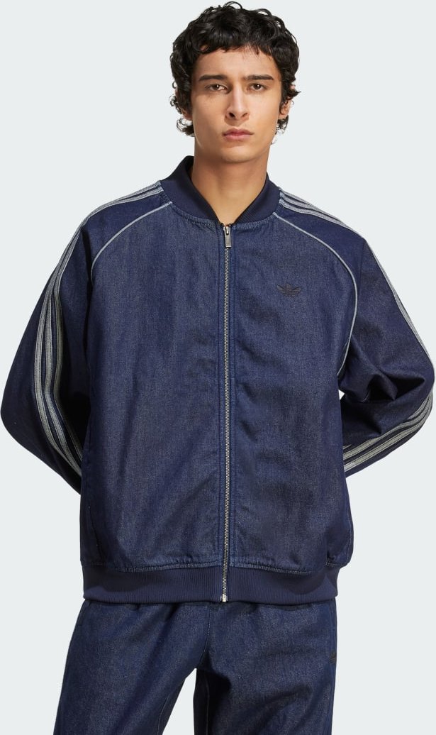 SST Adicolor Loose SST Stone Jeansjacke