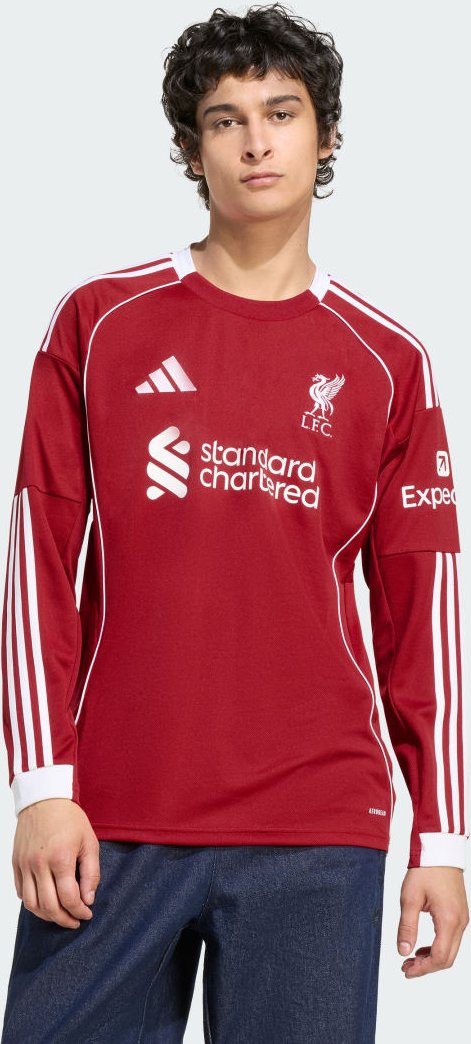 Thumbnail - Liverpool FC 25/26 langärmeliges Heimtrikot