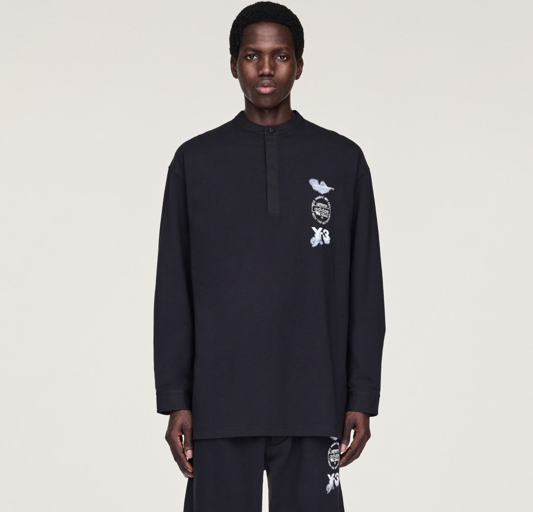 Y-3 Long Sleeve Poloshirt