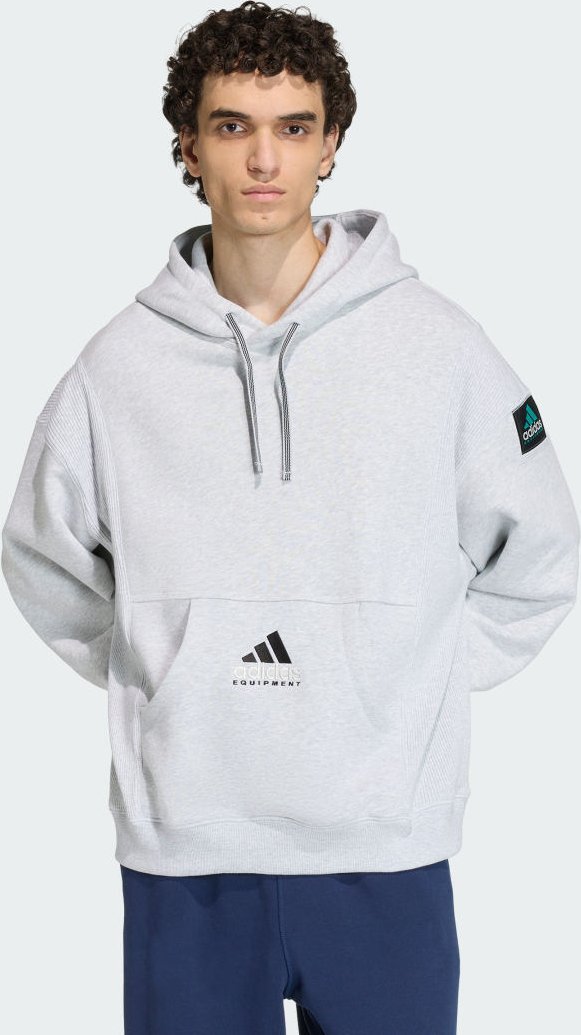 ADIDAS EQUIPMENT RIBBED HOODIE