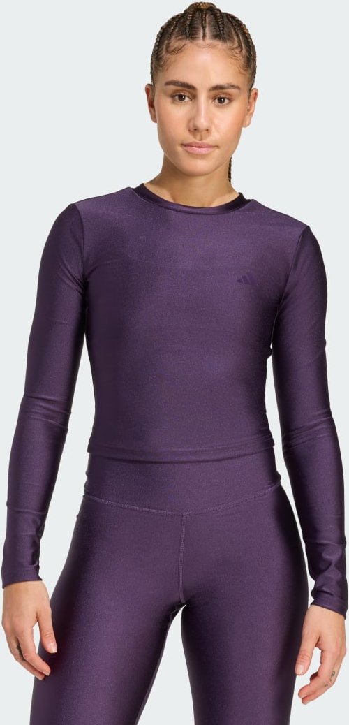 Workout Essentials Longsleeve Hemd Glanz