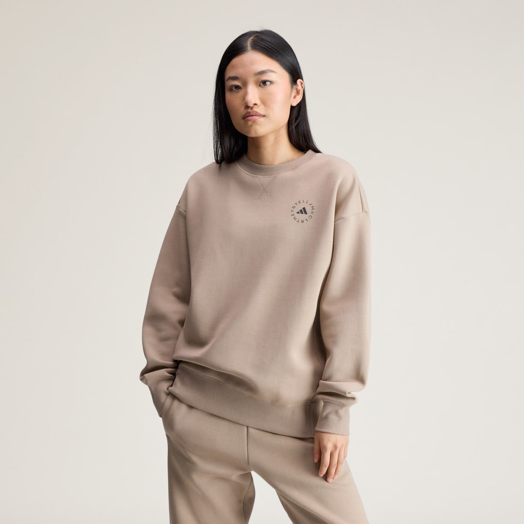 adidas by Stella McCartney Sweatshirt, locker geschnitten